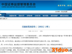 甘肃证监局发布2021年“一号罚单” 希格玛会计所审计皇台酒业未尽责