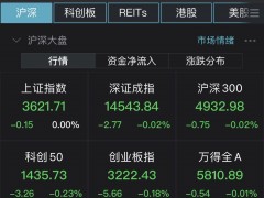 沪指平开 深大通遭证监会立案调查股价跌停