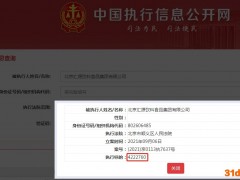 汇源被强制执行超422万元