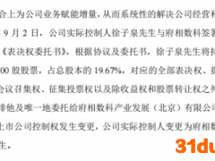 一分钱没收就转让了公司控制权？曾出品《战狼2》的捷成股份两年累计亏损超36亿元