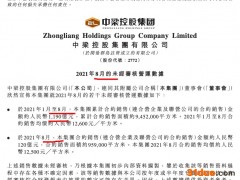 中梁控股前8月销售同比增长23.3% 单月销量为年内新低