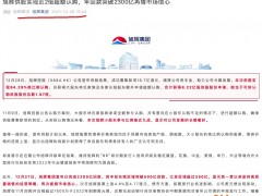 旭辉：成功募集16.7亿港元 此次供股实现94.29%高比例认购