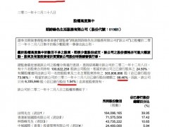 香港证监会：朗诗绿色生活股权高度集中股票价格可能大幅波动