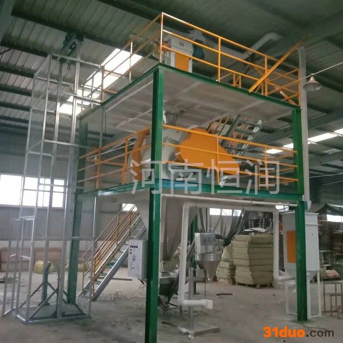 反刍饲料机械生产线 饲料专用成套机械 恒润机械 成品率高