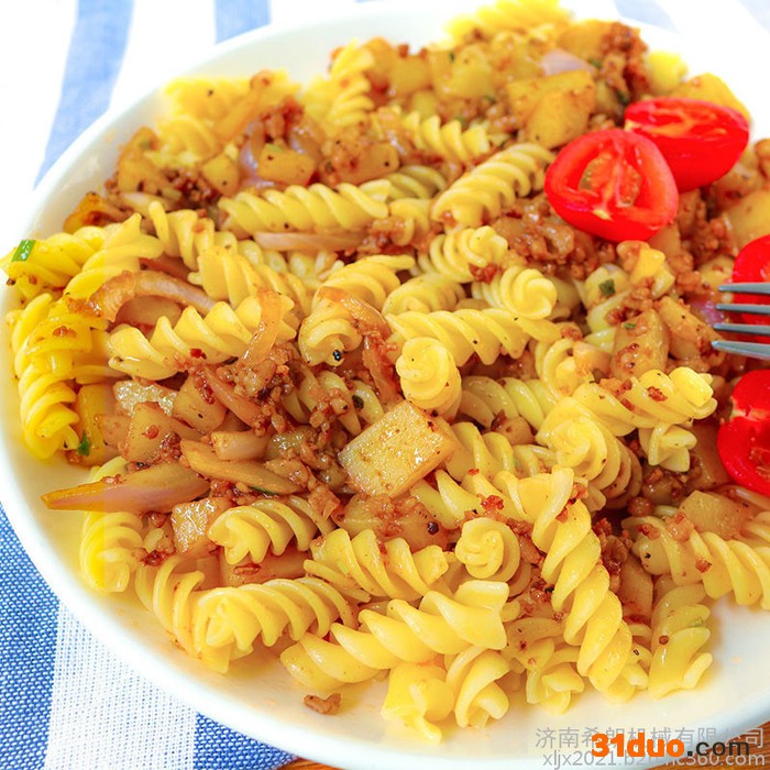 意大利面加工设备 通心粉机械 通心粉生产机械 希朗机械