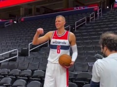 奇才主帅：波尔津吉斯还未进行3V3训练 没有复出时间表